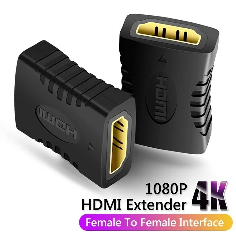 HDMI Adapter HDMI Female to Female F/F Coupler Extender