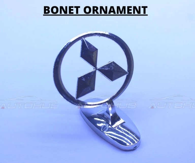 Hood Ornament Bonnet Mascot Emblem Mitsubishi
