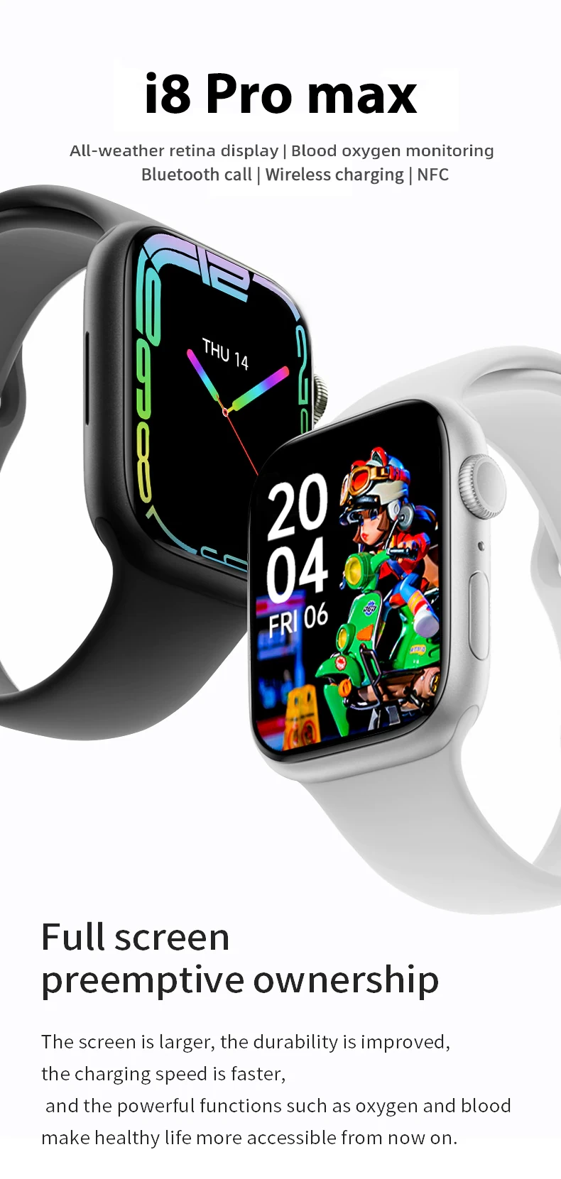 i8 Pro Max Smart Watch Call Support - image 12
