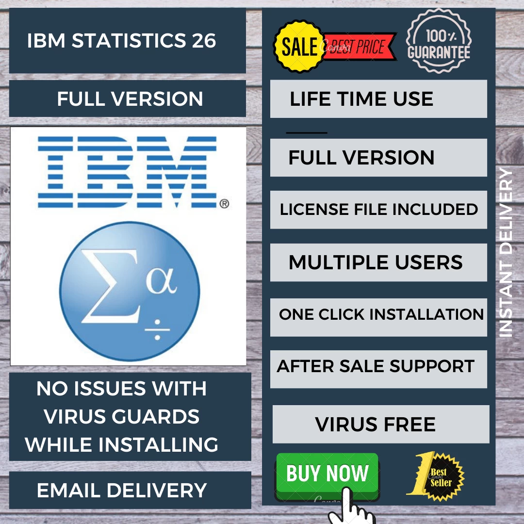 IBM SPSS Statistics Version 26 Activated