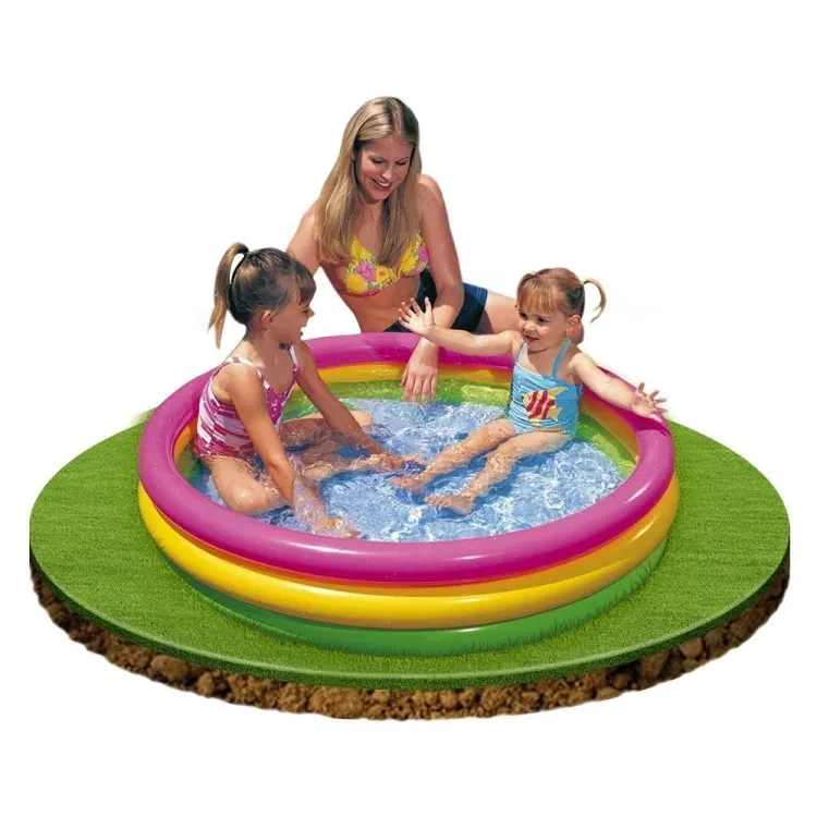 Intex 57412 3 Ring Sunset Glow Baby swming Pool - image 7