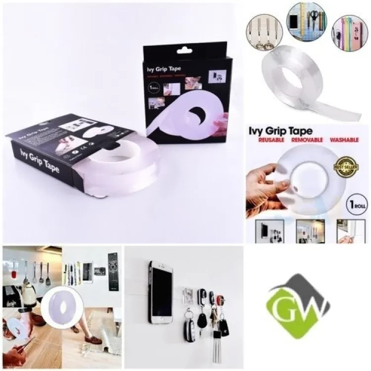 Ivy Grip Double Side Nano Adhesive Clear Tape Anti-Slip - image 10