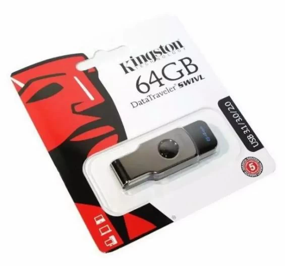 Kingston 64GB Pen Drive SWIVL - image 2