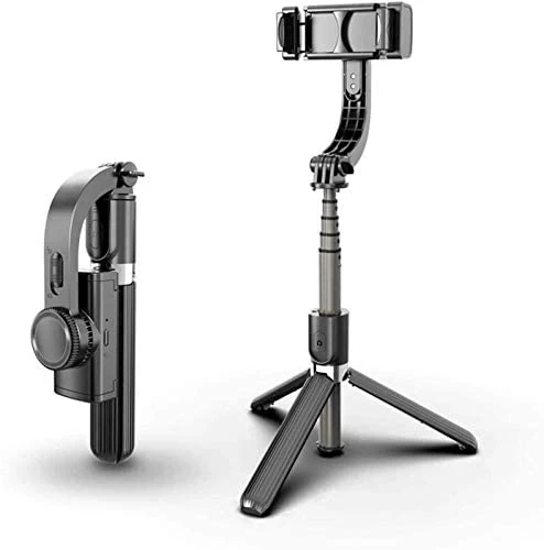 Generic Q08 Anti-shake Gimbal Stabilizer Extendable Selfie Stick - image 2