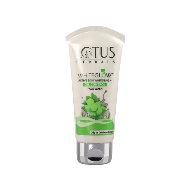 Lotus Herbals Whiteglow Skin Brightening + Oil Control Face Wash