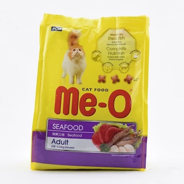 Me-O Adult Cat Dry Food Sea Food Flavored 450g
