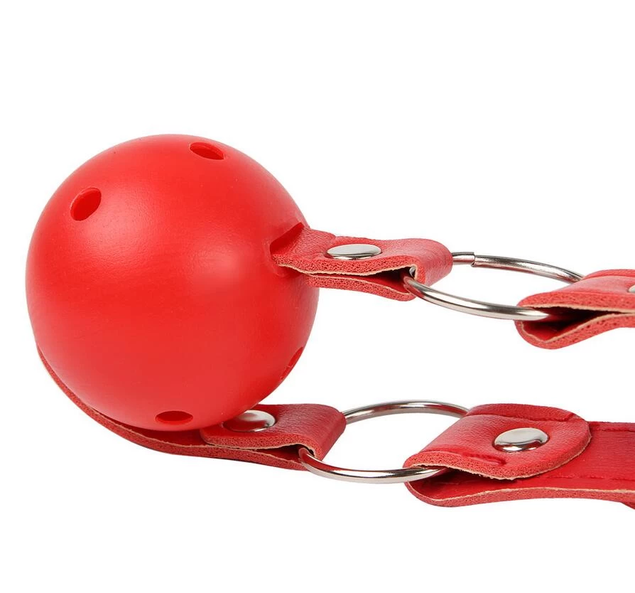 XTOYS Mouth Gag Ball Red - image 3
