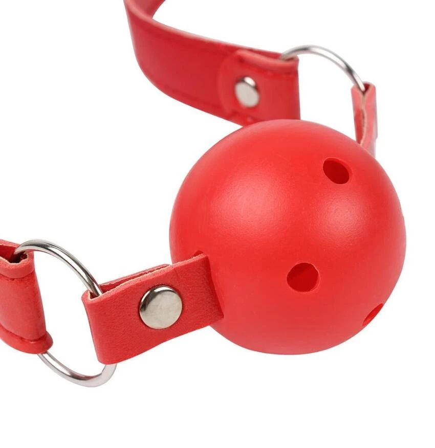 XTOYS Mouth Gag Ball Red - image 4