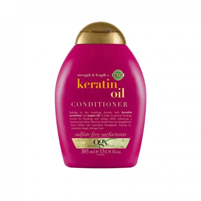 OGX Strength & Length + Keratin Oil Conditioner 385ml