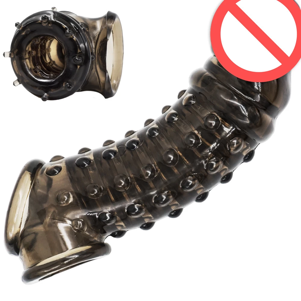 Penis Sleeve Cock Enlarger-Extender Delay Ejaculation - image 3
