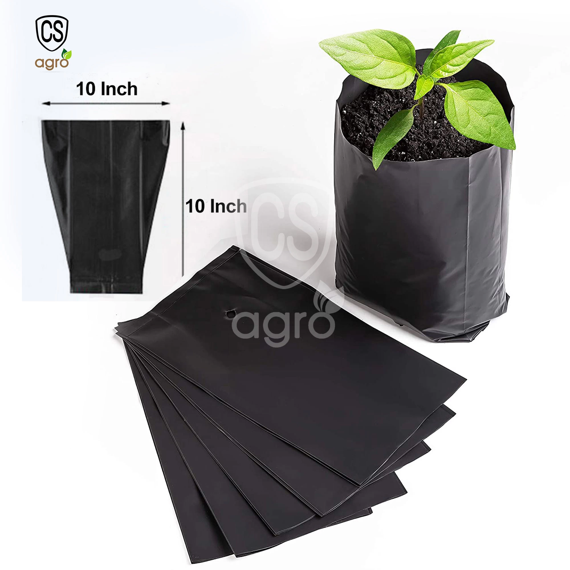 Generic Planting Grow Bags 10x10 (100+/-)