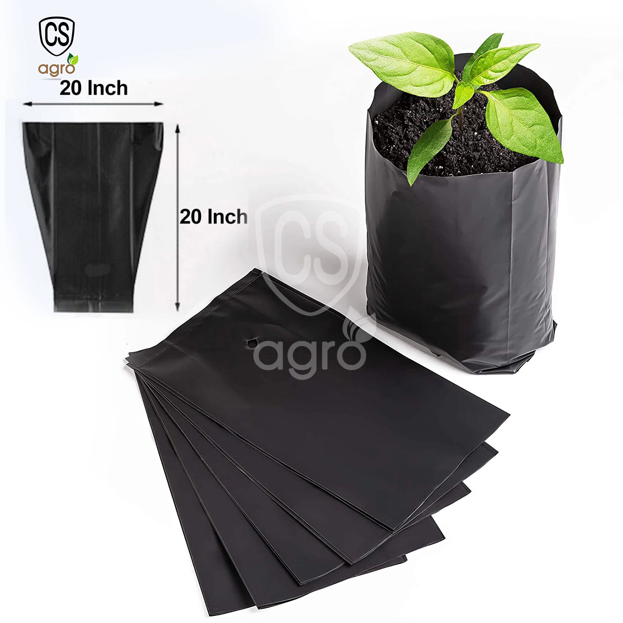 Generic Planting Grow Bags 18x18 1kg