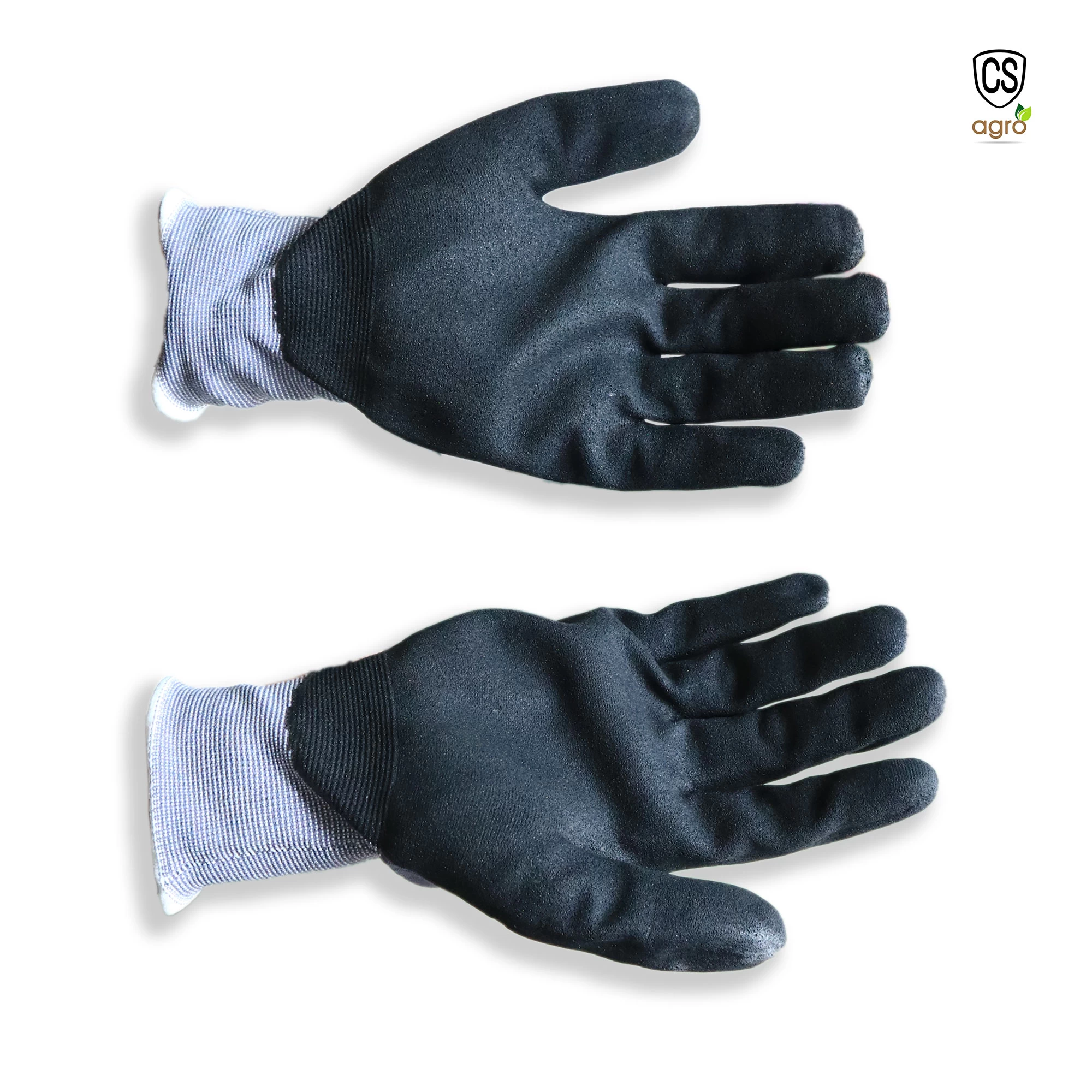 Rubber Coated Garden Hand Gloves Free Size - image 2