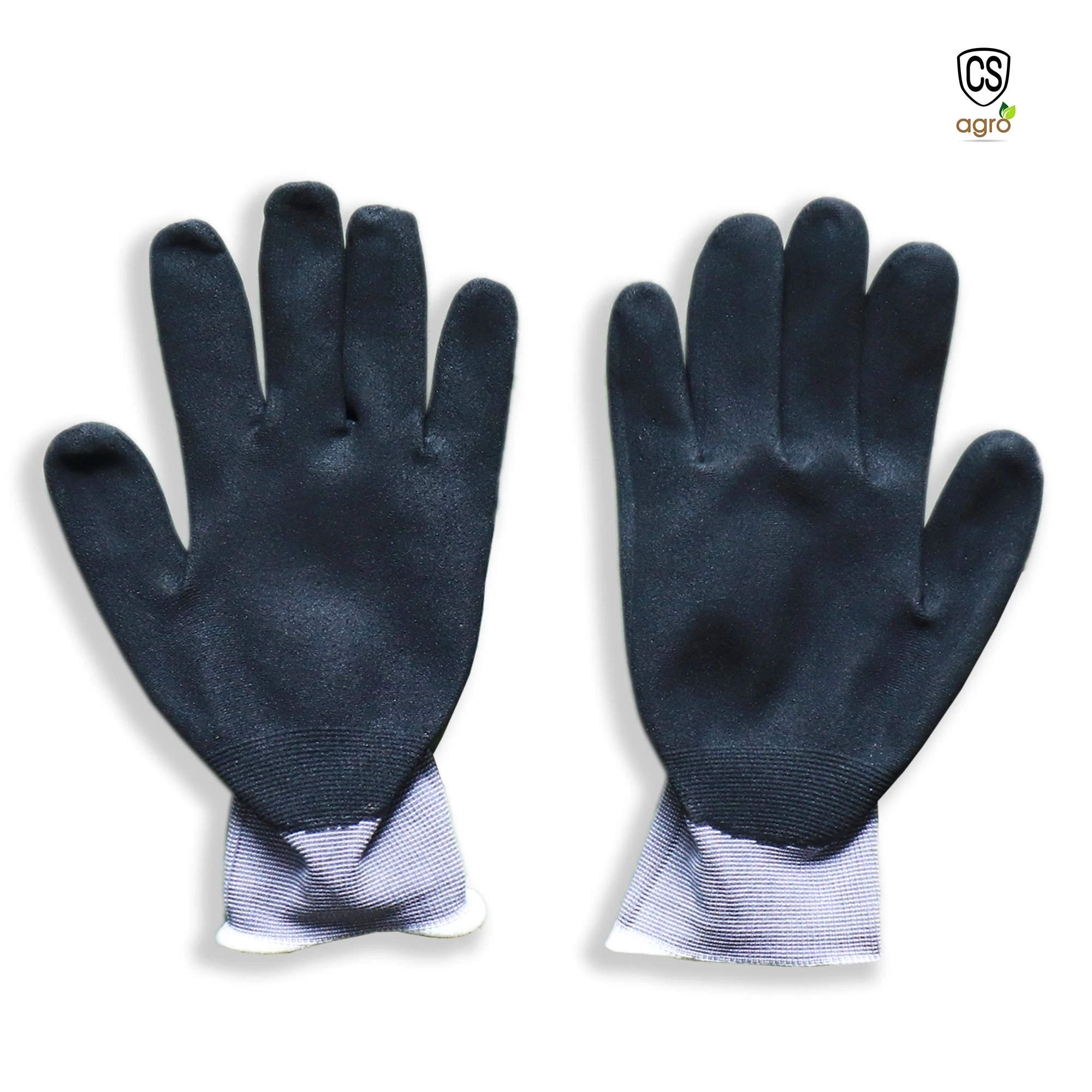 Rubber Coated Garden Hand Gloves Free Size - image 4
