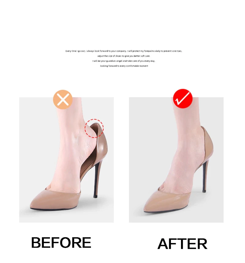 Silicone Gel Insoles For Shoes Anti Slip Cushion Insoles - image 7