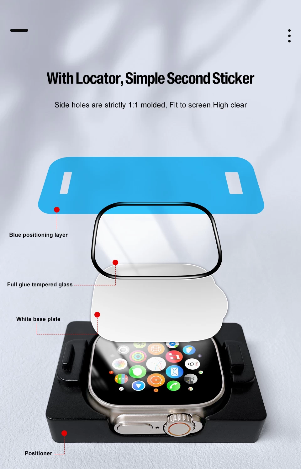 Generic Smart Watch Series 8 Ultra 3D 49mm Screen Protector - image 3