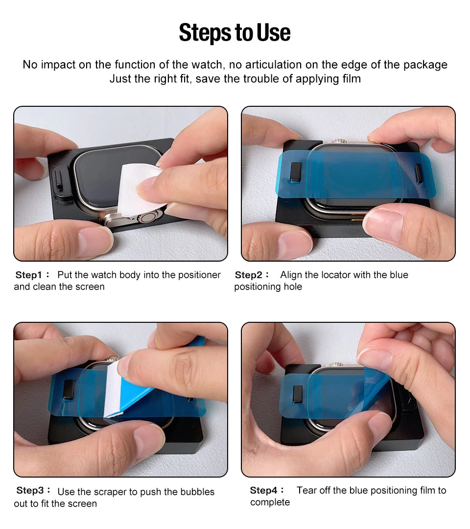 Generic Smart Watch Series 8 Ultra 3D 49mm Screen Protector - image 4
