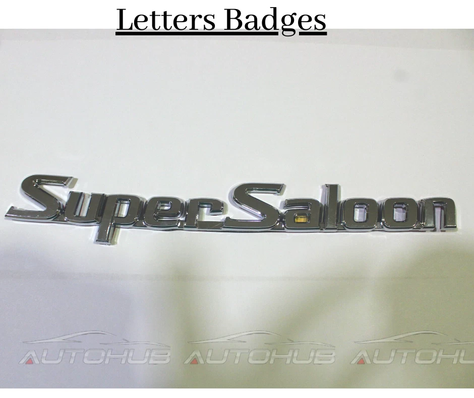 Super Saloon Car Badge For Nissan Sunny Cars