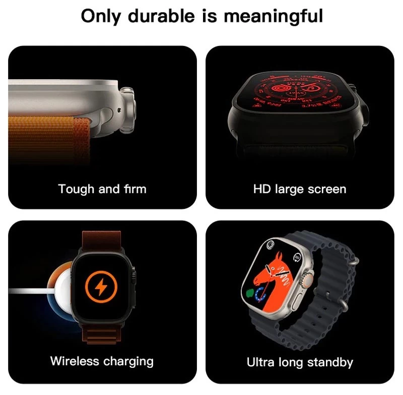 T900 Ultra Smart Watch  Big 2.09 Inch Full Touch Display - image 2