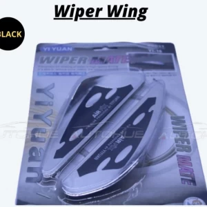 2Pcs Windshield Wiper Wing Cover Colour Black