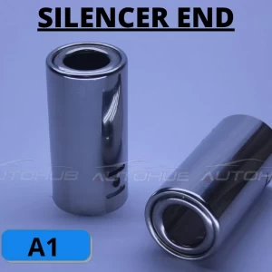 Car Universal Muffler Tip Silencer End Nickel