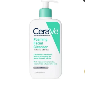 CERAVE Foaming Cleanser For Normal To Oily Skin 355ml