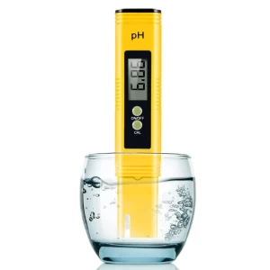 Digital pH Meter for Water Brewing Food with Battery