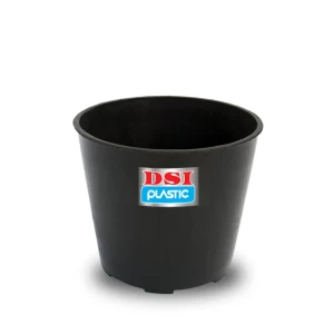 Generic Flower Pot 7cm Black