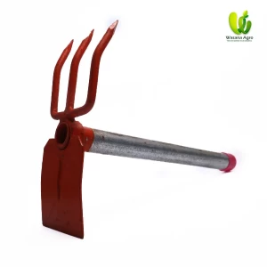 Generic Garden Hoe With Fork 2 in 1 Tool