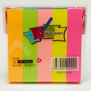 Buy Post it Pad / Sticky Notes - Flag - 3 x 3 - 5 Colour