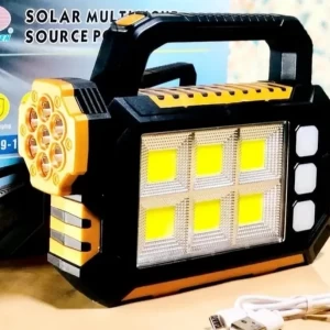 Solar power flash light