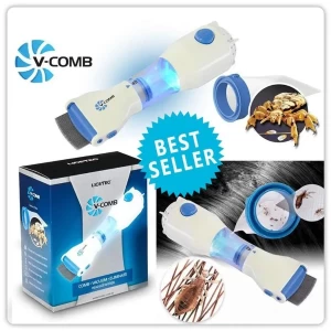 V Comb – Electric Head Lice Removing Comb