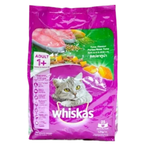 Whiskas Adult Cat Dry Food Tuna Flavored 1.2Kg