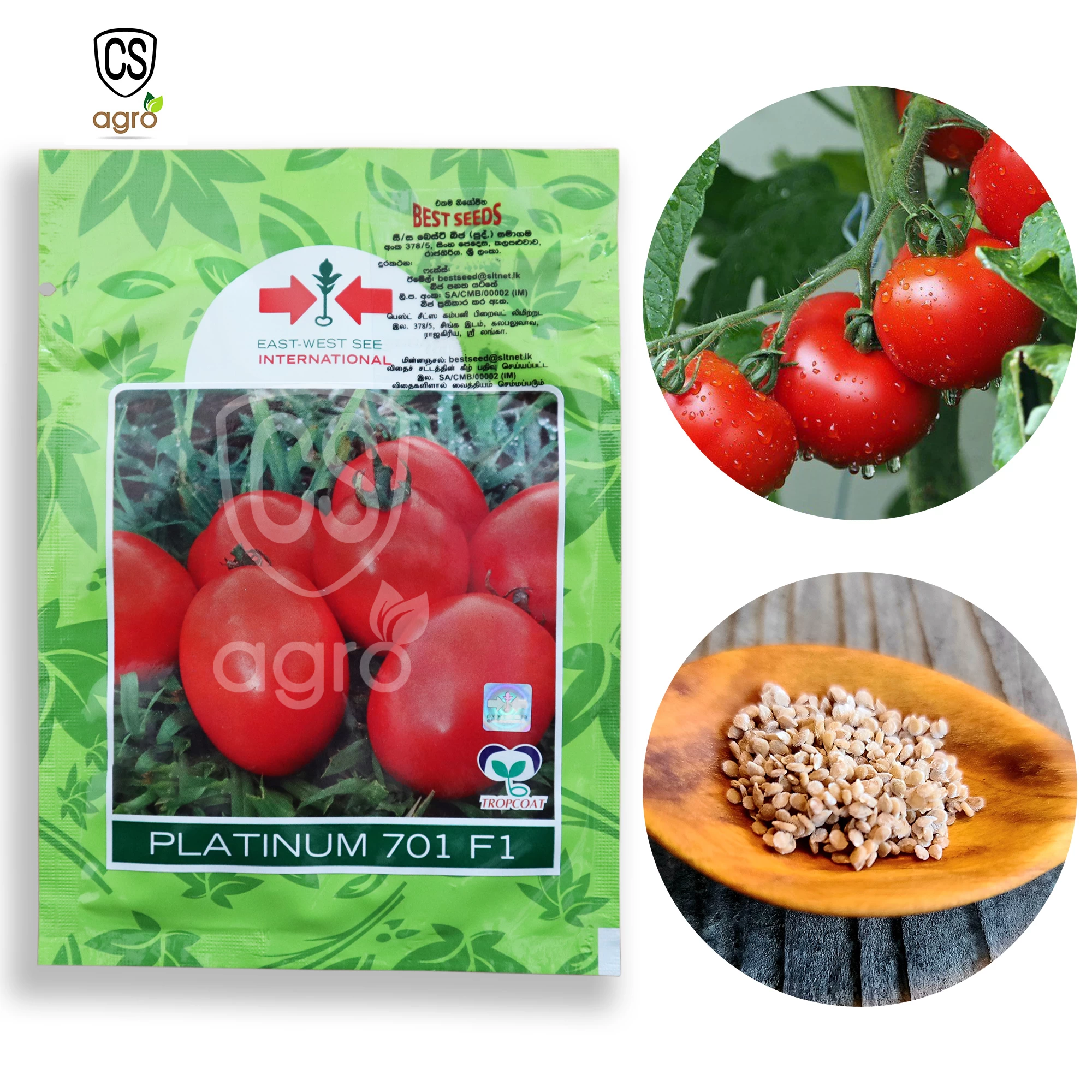 Platinum 701 F1 Tomato Seeds