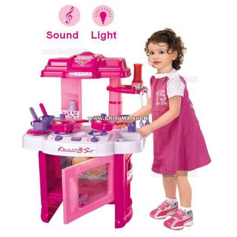 Kids Kitchen Set RX1800 Light & Music - image 4
