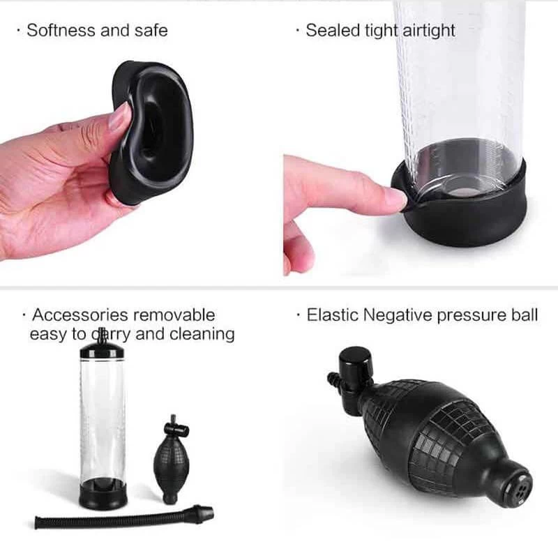 Generic Transparent Vacuum Enlargement Extender Hand Pump - image 4
