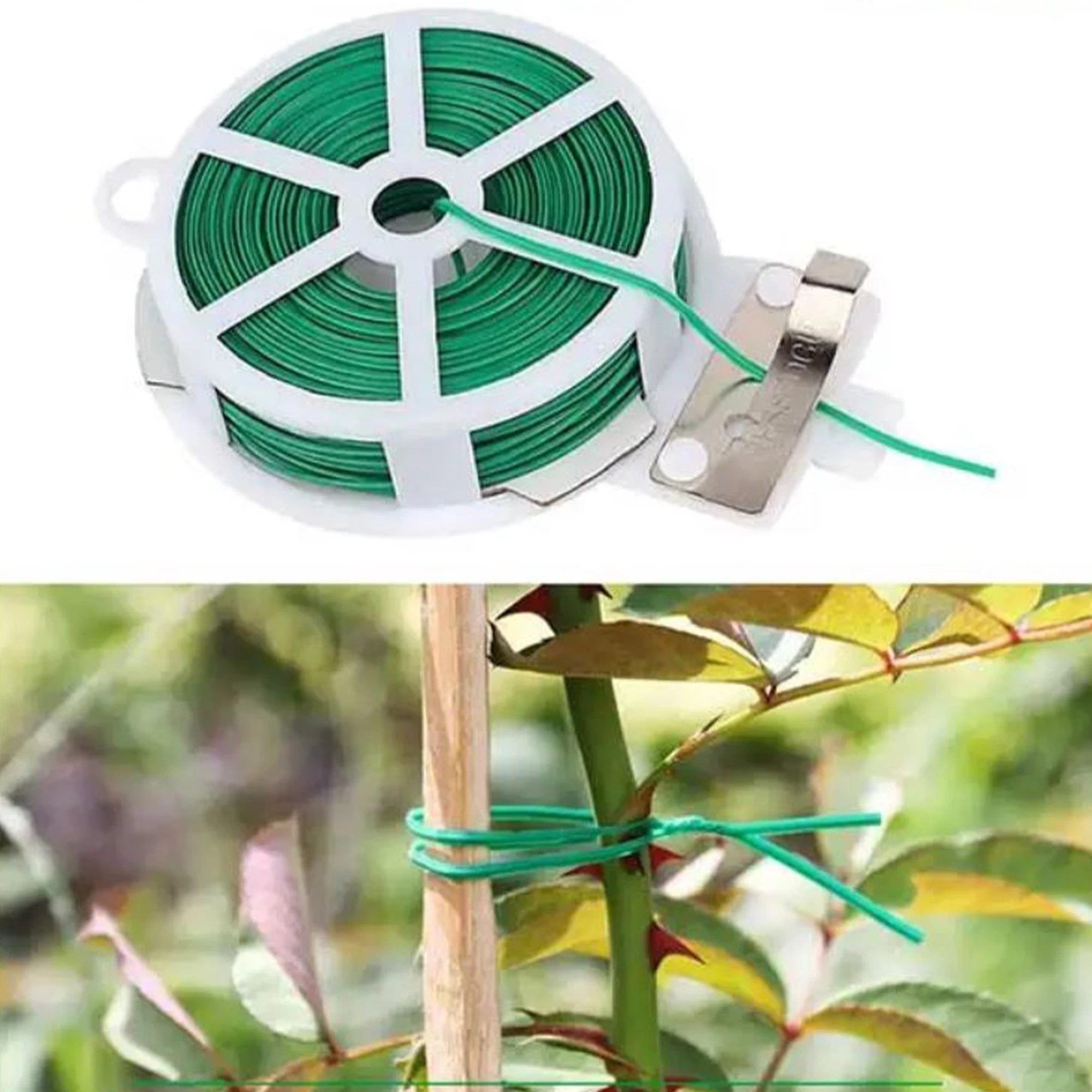 Generic Twist Ties Wire Spool with Cutter 50 M - image 4