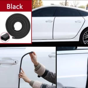 Universal Car Door Edge Protector Strip 5M – Black - image 2