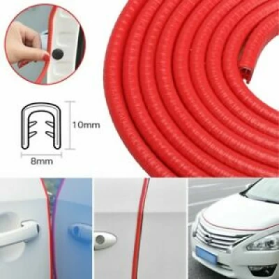 Universal Car Door Edge Protector Strip 5M – Red - image 3