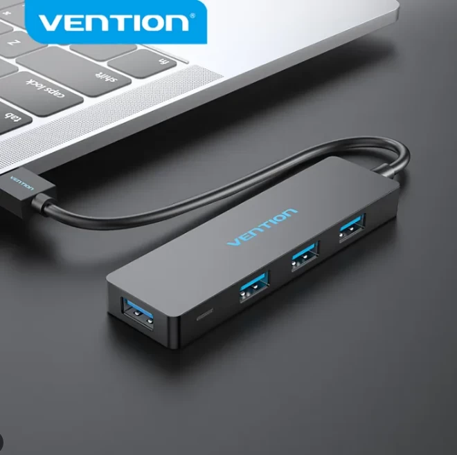 Vention USB Hub 2.0 Multi USB Splitter 4 Port