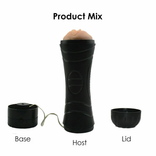 Generic Vibrating Pocket Pussy Men Masturbator - image 5