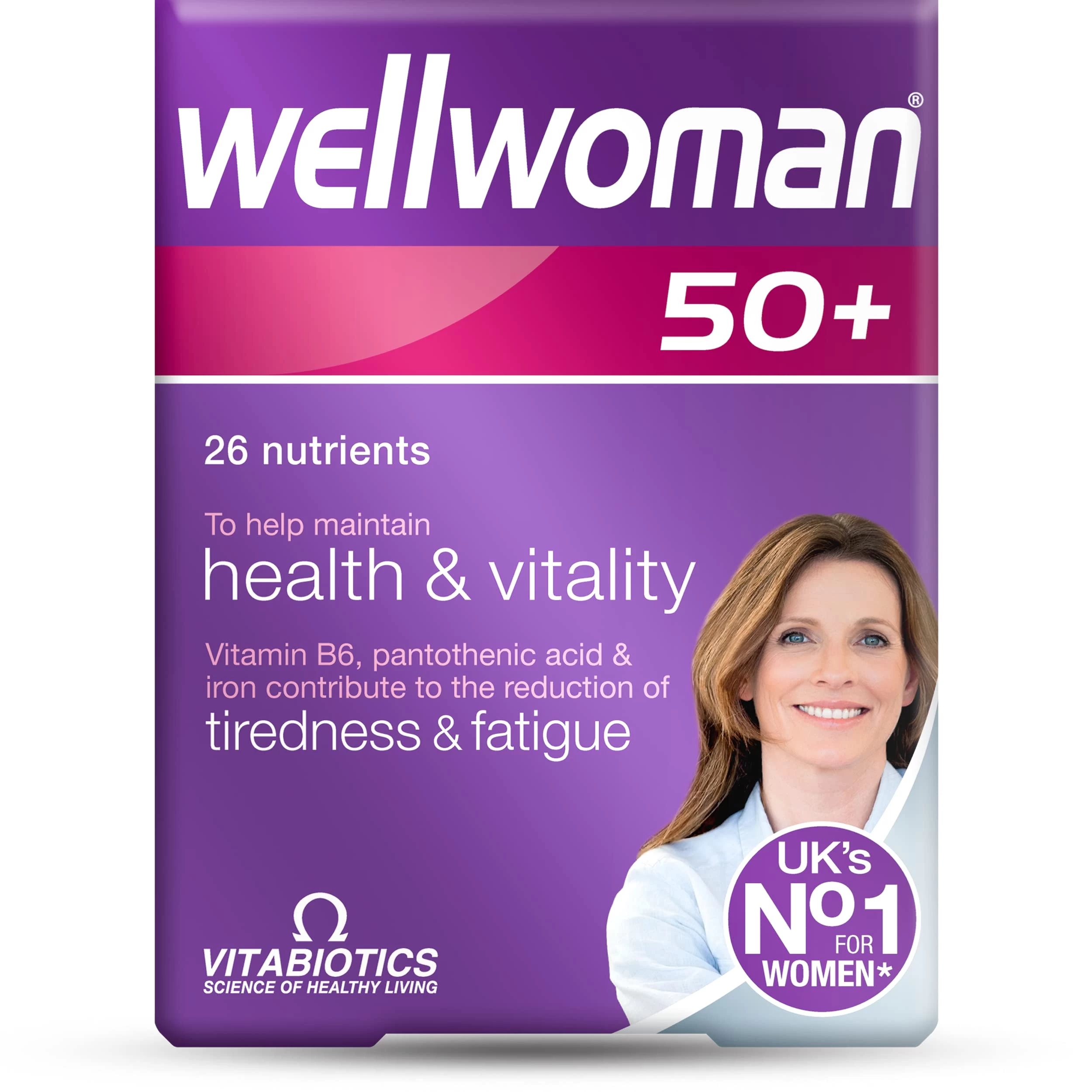 Vitabiotics WELLWOMAN50+ Multivitamins Women 30 Capsules