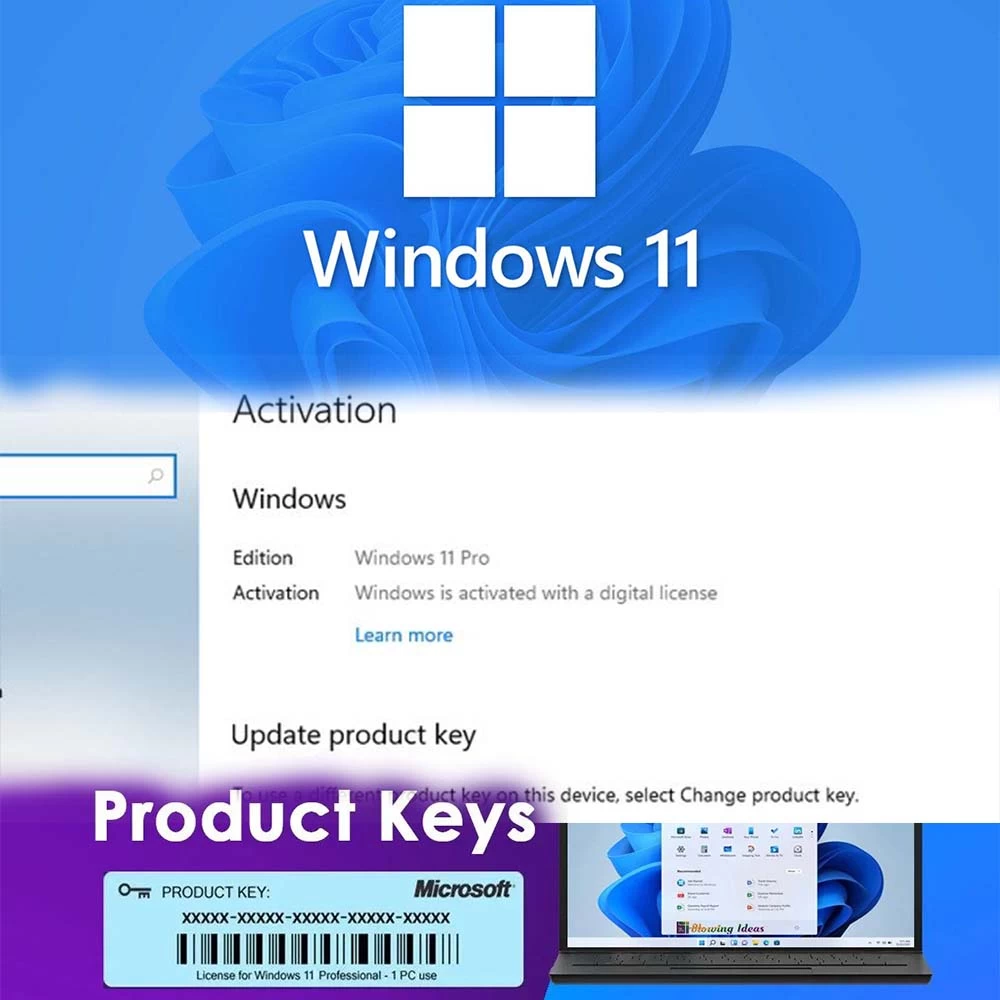 Microsoft Windows 11 Pro Lifetime Activation Key