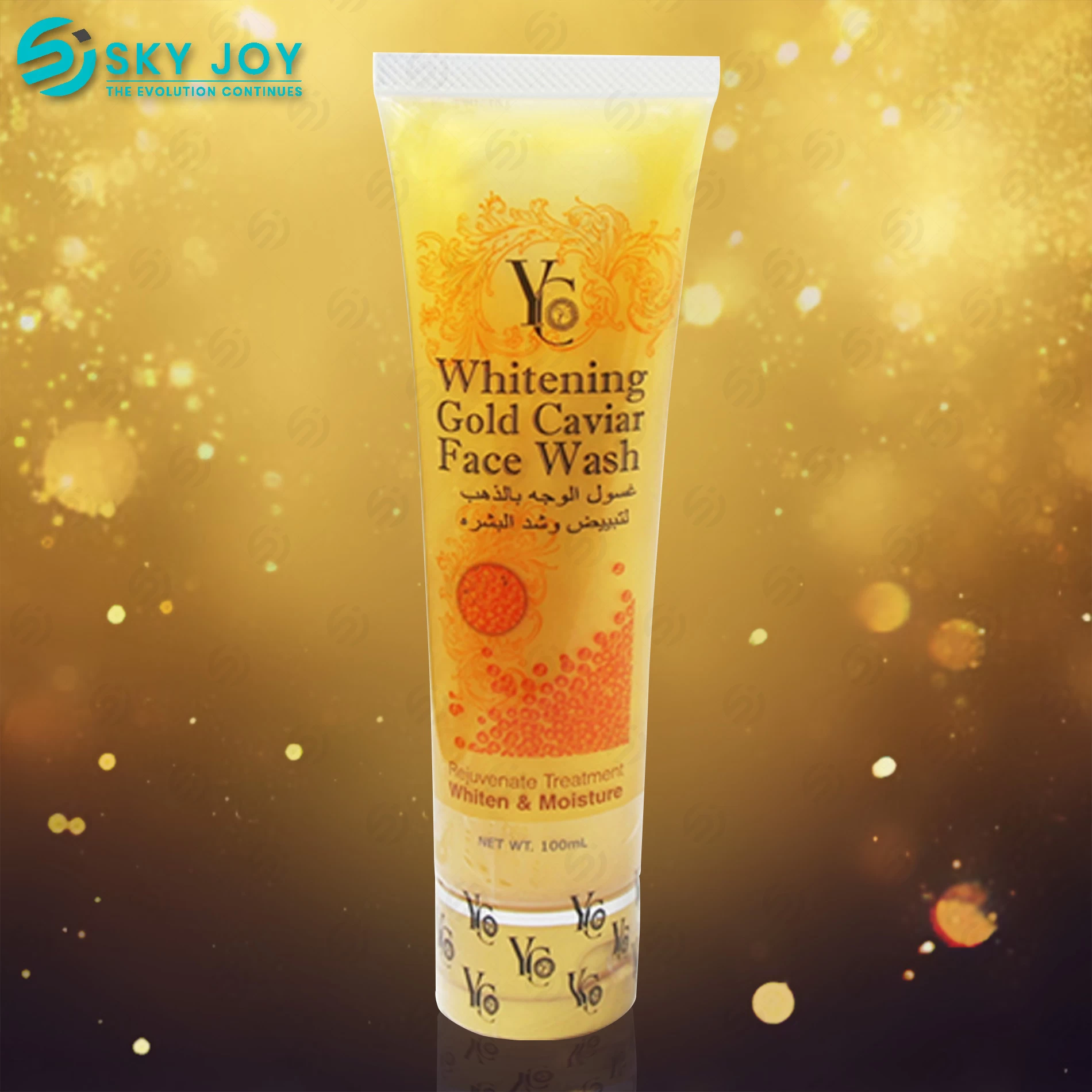 YC Gold Caviar Face Wash 100g Moisturizes