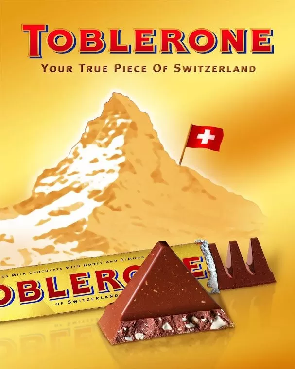Toblerone Milk Chocolate Full Pack 20Pcs - image 2