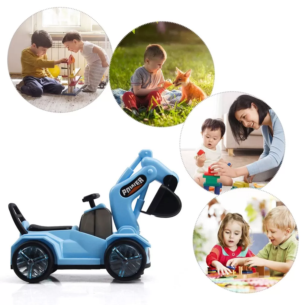 HelloKimi Childrens Excavator Electric Toy - image 2