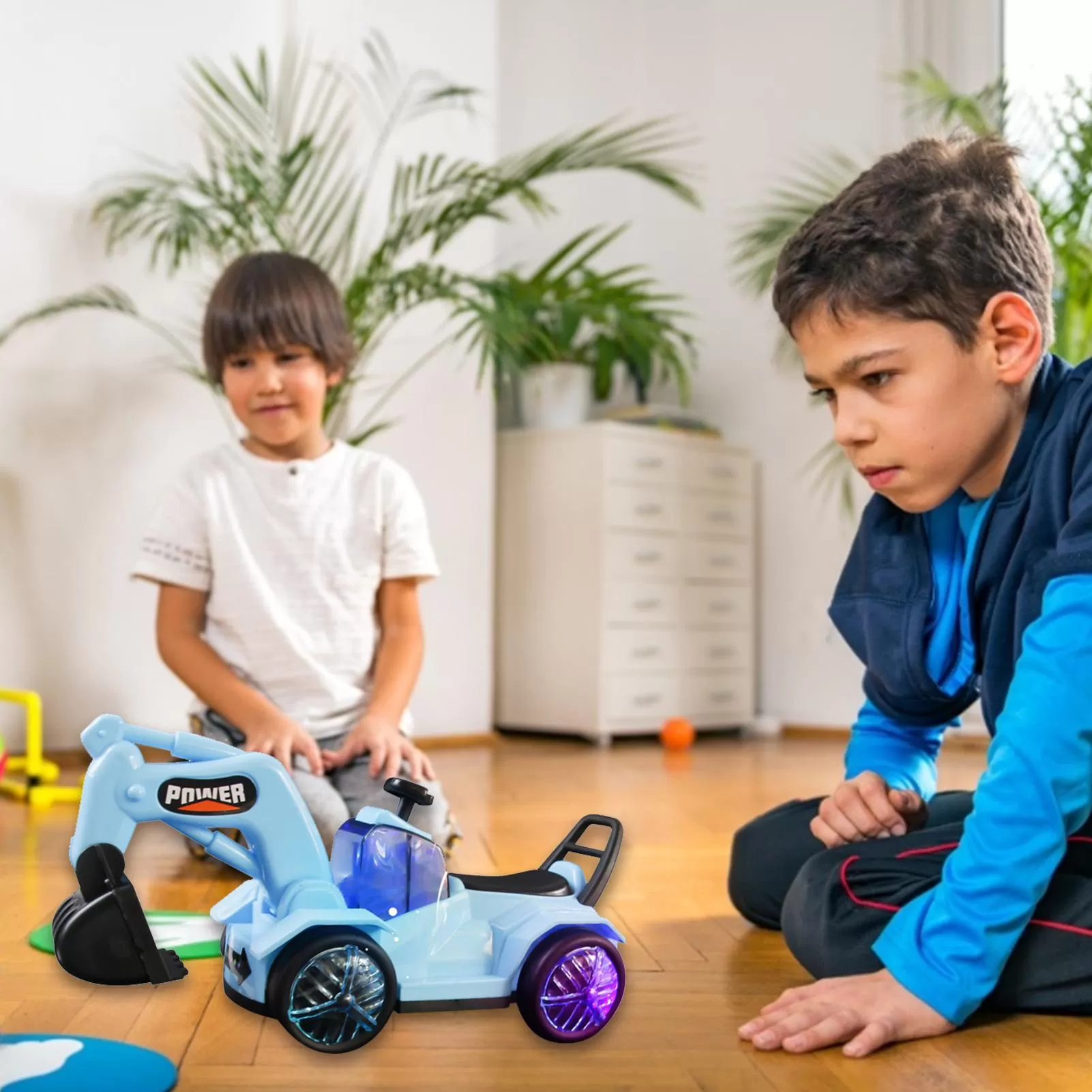 HelloKimi Childrens Excavator Electric Toy - image 4