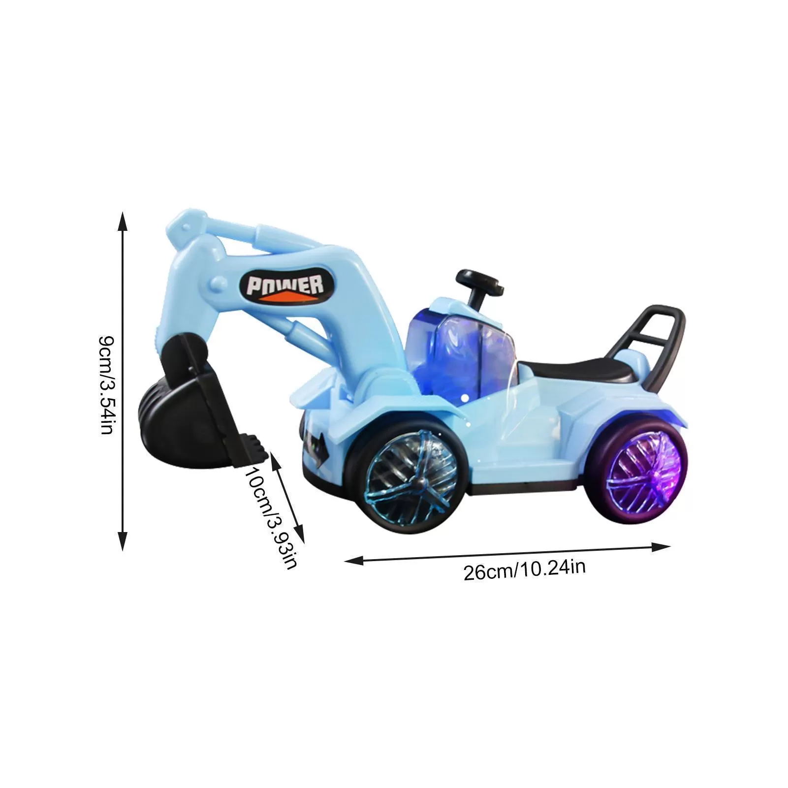 HelloKimi Childrens Excavator Electric Toy - image 5