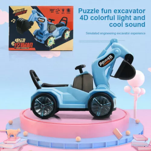 HelloKimi Childrens Excavator Electric Toy - image 7