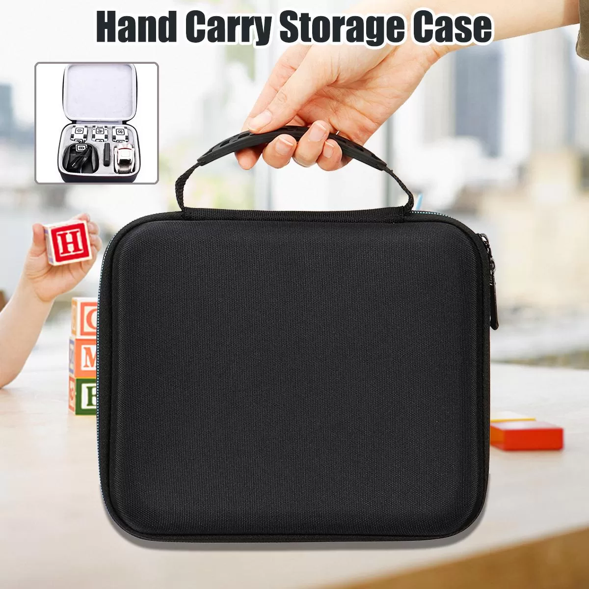 Only Case Royal Black EVA Travel Case for Anki COZMO - image 2